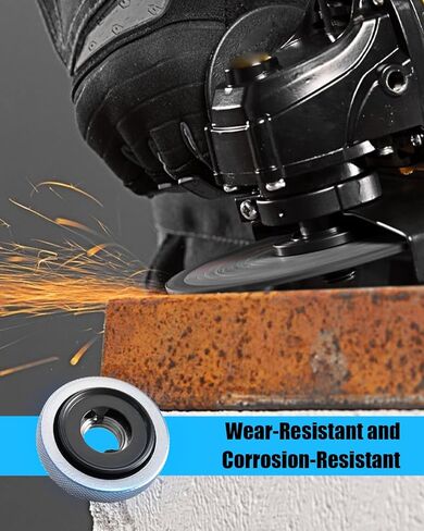 2Pcs N484249 Angle Grinder Flanged Hex Nut and Clamp Washer N115381 Fit for DeWalt DCG413B Most Models Grinder in Saudi Arabia