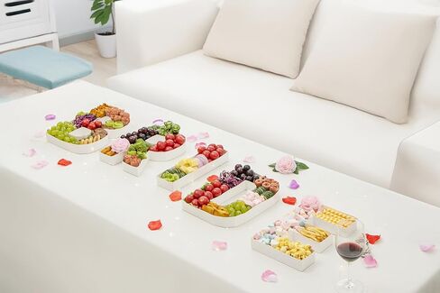 Pop Fizz Designs Charcuterie Board Letters I Baby أو صواني طعام لحفلات الزفاف I ديكورات حروف من الورق المقوى لـ Charcuterie I Food Display Letters القابلة للتعبئة (العروس) in Saudi Arabia