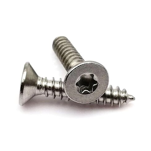 M5 M6 12/14/16-50mm 304 Stainless Steel Six Lobe Torx Flat Countersunk Head Security Screw 5/10Pcs(30mm,5pcs M6) in Saudi Arabia
