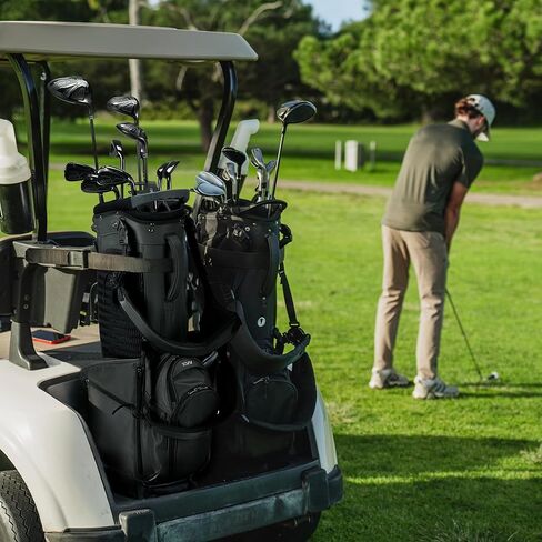 KVV 14-Way Golf Stand Bag, Lightweight Hybrid Golf Bag with Multiple Pockets, Dual Straps & Rain Cover, Premium Golf Bag for Men & Women in Kuwait