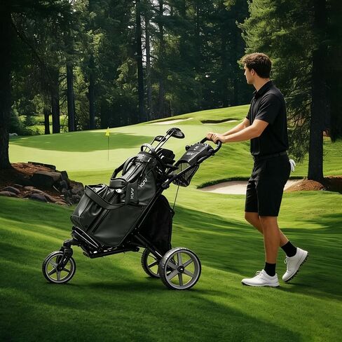 KVV 14-Way Golf Stand Bag, Lightweight Hybrid Golf Bag with Multiple Pockets, Dual Straps & Rain Cover, Premium Golf Bag for Men & Women in Kuwait