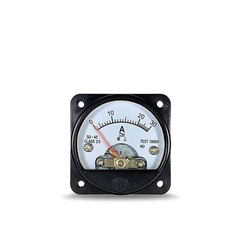 SO45 Pointer AC Ammeter 3A 5A 10A 15A 20A 30A Voltmeter 300V 500V Size 45mm Circular Instrument 1Pcs(AC 500V) in Saudi Arabia
