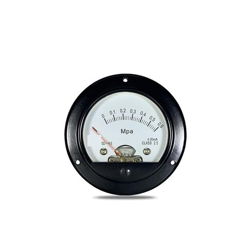 SD65 Analog Pressure Gauge 4-20mA Input 0.5mpa Oil Quantity Water Temperature Speed 3300rpm BO65 DH65 1Pcs(DC 1mpa 4-20mA) in Saudi Arabia