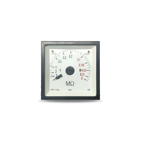 F72-BMΩ جهاز اختبار عزل التيار المتردد 380 فولت مدخلات 240 درجة زاوية واسعة من نوع المؤشر أبعاد الأداة 72*72 مللي متر 1 قطعة in Saudi Arabia