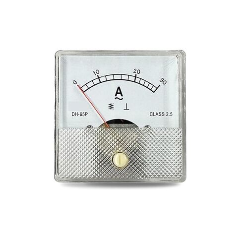 DH-65P 30A التيار المتناوب مقياس التيار الكهربائي 300 فولت الفولتميتر DH-65 مؤشر 1 قطعة (AC30A) in Saudi Arabia