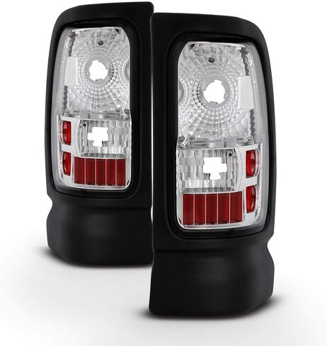 AKKON-لـ 94-01 RAM 1500 94-02 RAM 2500 3500 Pickup Truck Truck Black Tail Light in Saudi Arabia