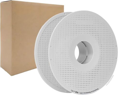 Original AMS Filament Tray Detachable Filament Reel Spool Holder Low Temperature Tray Reusable Fit for PLA,PETG,TPU,ABS Compatible with Bambu X1,P1,A1 3D Printer (White) in Saudi Arabia