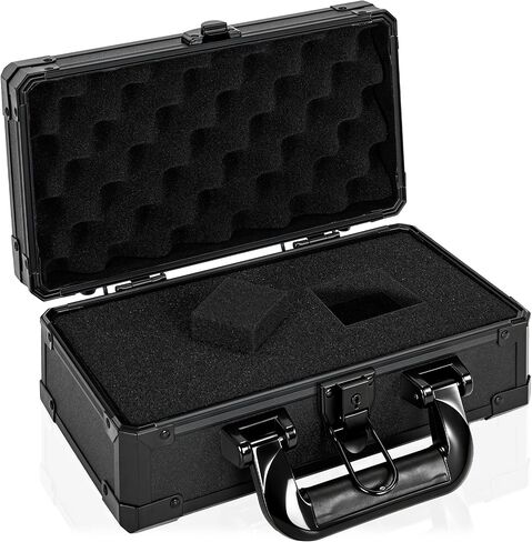 22 Inch Carrying Case, Ideal for Storing Wireless Microphone Systems and Transporting Camera Equipment, Case with Customizable Pre-Diced Foam Interior, Aluminum Alloy Sturdy Build in Saudi Arabia