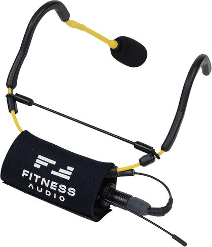 Yoga Wrap – Headset Transmitter Sweat Protector for Fitness Microphones, Wireless Bodypack Mic Wrap Sleeve for Spin, Yoga & Group Fitness, Alternative to Mic Belt & Pouch Holder in Saudi Arabia
