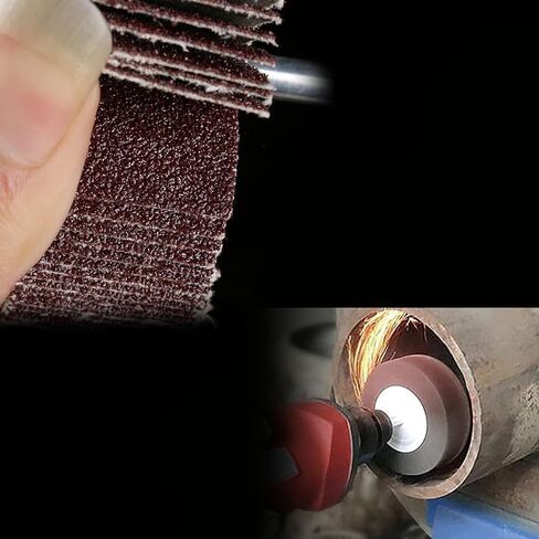 2.7-inch Abrasive Flap Wheel, Diameter(2-3/4-in) 70mm 5-Pack Aluminum Oxide Flap Wheel Shank φ1/4''(6mm) Wheels Grit 80# 120#240#320# Mounted Sandpape Flap Wheel (#80-5PCS) in Saudi Arabia