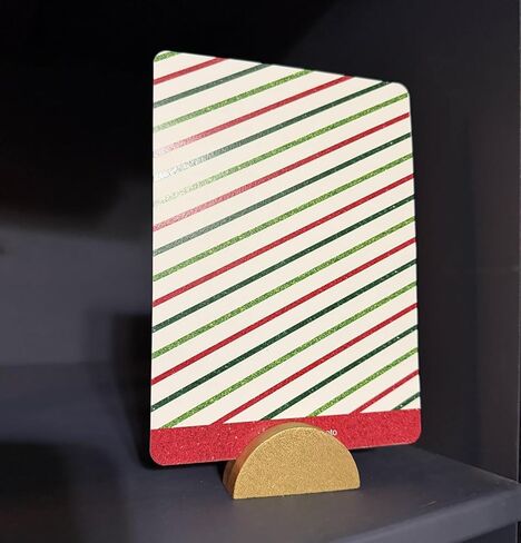 24 Pcs 6cm Large Table Number Holders Stands, Gold Wooden Semicircular Base Place Card Holders for Table | for Wedding, Restaurant Menu, Photo, Office Tag Clips, Party Events Decoration (Gold-24) in Kuwait