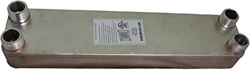 Duda Energy HX6020: F125 B3-60A 20 Plate Heat Exchanger, 1-1/4" Female NPT in Saudi Arabia