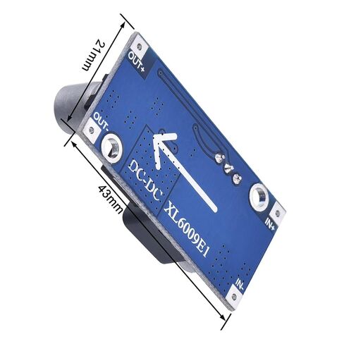 XL6009 Boost Converter 10 Pack - DC-DC منظم جهد تصاعدي قابل للتعديل 3-30 فولت إلى 5-35 فولت، وحدة إمداد الطاقة 400 كيلو هرتز لمشغلات LED، إلكترونيات DIY، مشاريع Arduino in Saudi Arabia