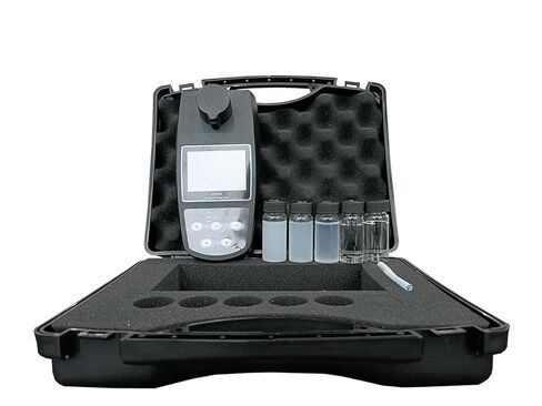 Digital Water Turbidity Tester Portable Water Quality Testing Meter NTU-1100 with Calibration Liquids 2-5 Point Calibration 100 Groups Memory Accurate ±2%~3% for Drinking Water Analysis in Saudi Arabia
