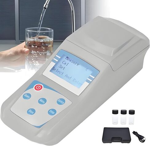 Portable Turbidimeter for Checking The Turbidity of Liquids, Portable Digital Turbidimeter, 90° Scatter Light Accuracy 0.1 with Backlight for The Wine Industry 0-1000NTU in Saudi Arabia