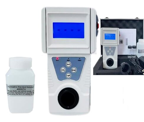 Digital Turbidity Meter Kit Water Turbidity Analyzer with Standard Calibration Liquid ±0.1% Accuracy USB Interface for Lab & On-Site Water Checks in Saudi Arabia