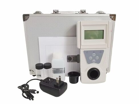 مجموعات مقياس تعكر المياه المحمولة مع سائل معايرة قياسي ± 0.1٪ دقة 0 ~ 1000 نطاق NTU لاختبار جودة مياه الشرب in Kuwait