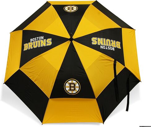 Team Golf NHL 62" Golf Umbrella with Protective Sheath, Double Canopy Wind Protection Design, Auto Open Button in Kuwait