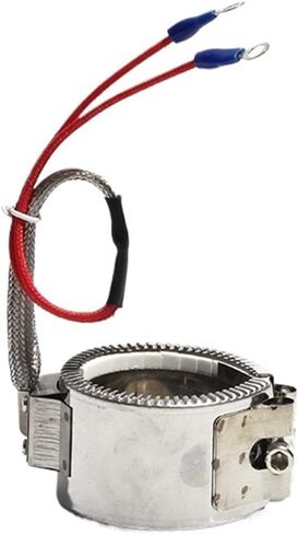 High-Performance Stainless Steel Ceramic Band Heater 450W-850W, Multi-Voltage 110V/220V/380V, 80x40-80mm for Industrial Applications(380V,550W 80x50mm) in Saudi Arabia