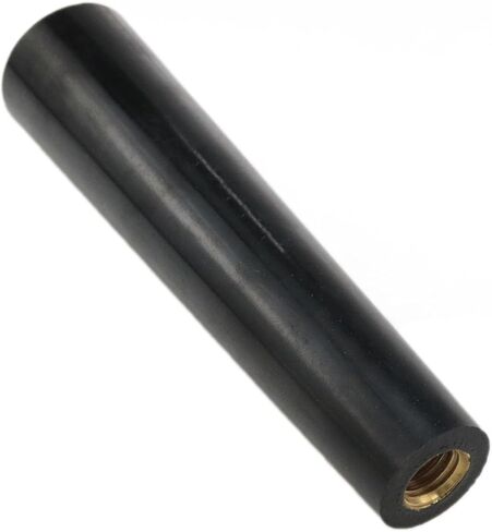 yukata Black revolving Handle 3/8inch Wood Stove Parts Fireplace Door Handles Threaded knob for housing Construction, Furniture Repair,arious Machines and Tools in Saudi Arabia