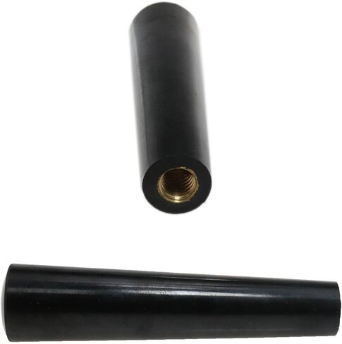 yukata Black revolving Handle 3/8inch Wood Stove Parts Fireplace Door Handles Threaded knob for housing Construction, Furniture Repair,arious Machines and Tools in Saudi Arabia
