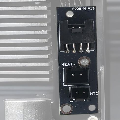 Hot End Adapter Board for Creality, 3.7x1.2cm/1.46x0.47 Inch Upgrade Durable Plastic Printer Replacement Part Compatible with Creality K2 K2 Pro K2 Plus in Saudi Arabia