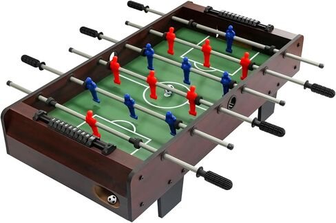 36 Inch Tabletop Foosball Game Set, Table Football, Tabletop Football Games, Durable Soccer Kit for Adults, Children, Families and Playrooms, Easy to Store in Saudi Arabia
