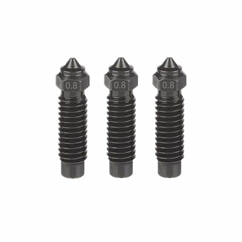 3 قطع من الفوهات الفولاذية المقواة لطارد Neptune 4 Plus/Max hotend، وفوهات مقاومة لدرجات الحرارة العالية لملحقات الطابعة Neptune 4 Plus/Max ثلاثية الأبعاد (0.2 مم) in Kuwait