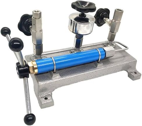 OUTMX Portable Hydraulic Pressure Gauge Calibrator Pump 600Bar Compatible with Automotive Motorcycle Parts(0 to 60MPa) in Saudi Arabia