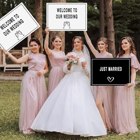 2 حزمة 24 × 16 بوصة علامة خدمة زجاجة الزفاف مع رسائل ملصق مدخل الدعائم ملهى ليلي زجاجة خدمة علامة لحفل الزفاف ملهى ليلي حفلات الزفاف in Kuwait