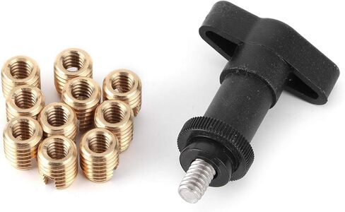 Akozon Brass Fairing Insert Repair Kit Self Tapping Tool for Touring Bikes 1996-2017 in Saudi Arabia