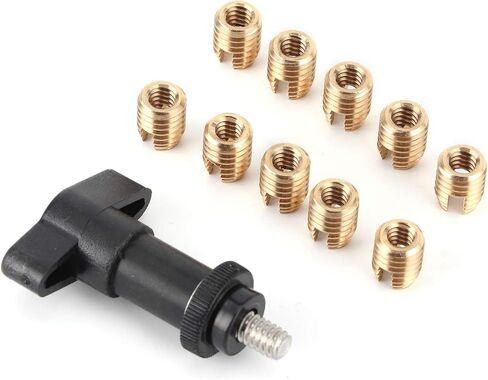 Akozon Brass Fairing Insert Repair Kit Self Tapping Tool for Touring Bikes 1996-2017 in Saudi Arabia