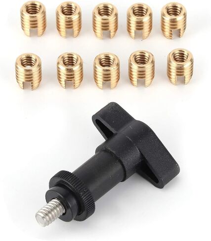 Akozon Brass Fairing Insert Repair Kit Self Tapping Tool for Touring Bikes 1996-2017 in Saudi Arabia