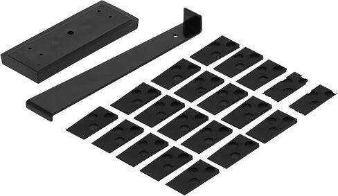 Floor Install Kit Professional Wooden Flooring Installation Tool Set with Pull Bar Tapping Block Spacers for Laminate Hardwood Flooring Black PP ABS Iron Material in Saudi Arabia