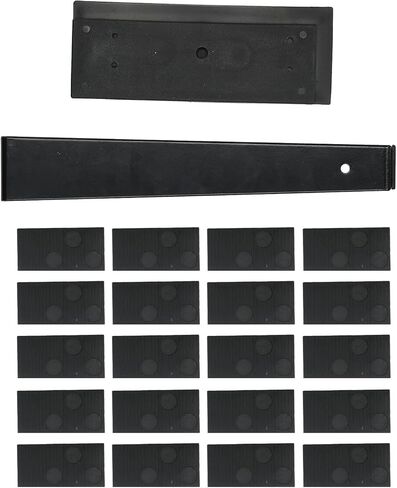 Floor Install Kit Professional Wooden Flooring Installation Tool Set with Pull Bar Tapping Block Spacers for Laminate Hardwood Flooring Black PP ABS Iron Material in Saudi Arabia