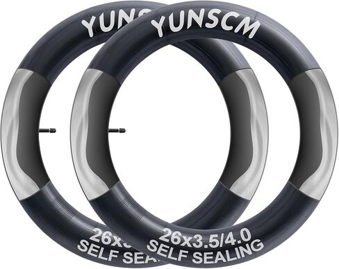 2 قطعة 26 بوصة أنابيب الدهون ذاتية الغلق 26 بوصة × 3.5/4.0 بوصة AV32mm Schrader Vavle إصلاح تلقائي فائق، ذاتية الغلق، مقاومة للثقب 26 بوصة صمام شريدر أنابيب الدهون in Kuwait