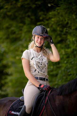 قفازات مالطا روكيل - أسود/موكا in Kuwait