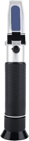 Handheld Refractometer, Salinity Meter with Automatic Temperature Compensation, high Accuracy, Durable Aluminum Construction, Non Slip Rubber Handle, for Food Industry, in Saudi Arabia