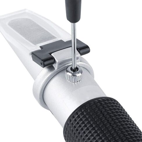 Handheld Refractometer, Salinity Meter with Automatic Temperature Compensation, high Accuracy, Durable Aluminum Construction, Non Slip Rubber Handle, for Food Industry, in Saudi Arabia