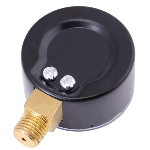 Fafeicy Mini Dial ضغط معدني لمختلف السوائل والغازات 0 إلى 4bar 0 إلى 60psi NPT موصل نحاسي in Saudi Arabia
