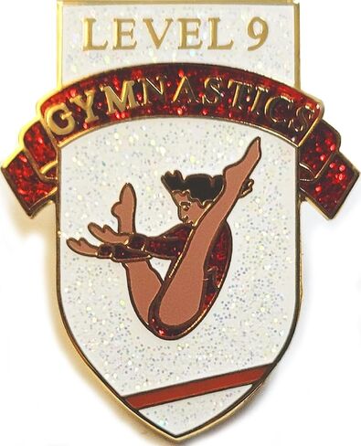 Snowflake Designs Gymnastics Level Pins - Levels 1-10 in Saudi Arabia
