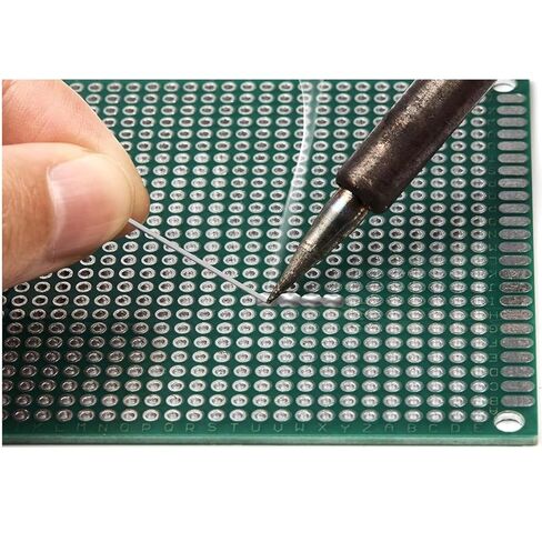 24 قطعة (3 × 7 سم) مجموعة النموذج الأولي للوحة PCB مزدوجة الجوانب لحام 2 لون لوحة دوائر مطبوعة عالمية للحام والمشروع الإلكتروني in Kuwait