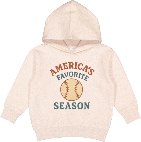inktastic Baseball Season Fan Toddler Hoodie in Saudi Arabia