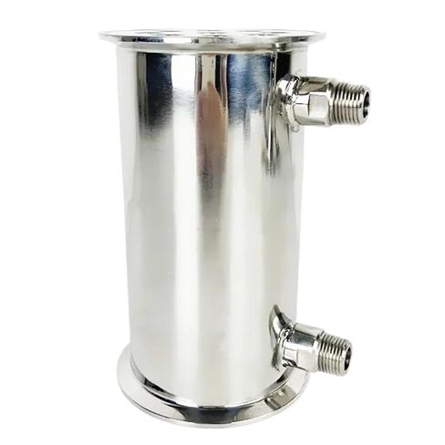 4 بوصة 102 مم (OD119mm) مزيل البلغم، الارتجاع، مكثف التقطير. الطول 200 مم، مع مداس ذكر 1/2 بوصة، فولاذ 304 in Kuwait