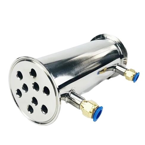 3 "76 مللي متر (OD91mm) مزيل البلغم ، الارتجاع ، مكثف التقطير. الطول 200 مللي متر ، مع خيط أنثى 1/4" ، الفولاذ المقاوم للصدأ 304 in Saudi Arabia
