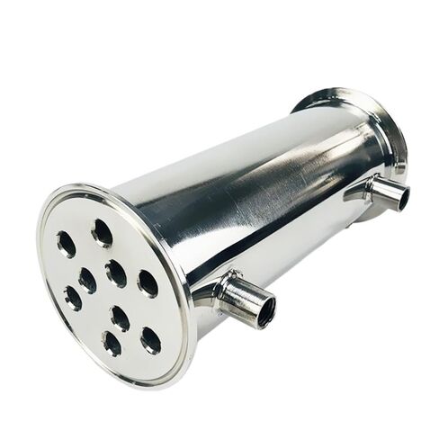 3 "76 مللي متر (OD91mm) مزيل البلغم ، الارتجاع ، مكثف التقطير. الطول 200 مللي متر ، مع خيط أنثى 1/4" ، الفولاذ المقاوم للصدأ 304 in Saudi Arabia