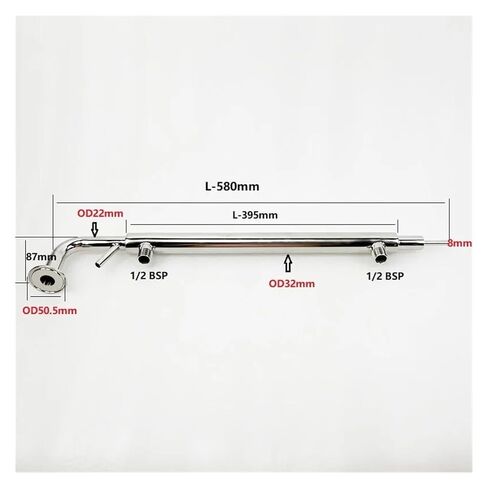 مكثف التقطير مع خيط ذكر 1/2 بوصة OD50.5mm لصانع نبيذ ويسكي البيرة والفودكا. وحدة التصحيح، الارتجاع in Saudi Arabia