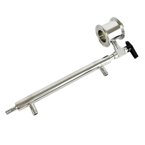 جهاز أخذ العينات 1.5 بوصة 38 مم Flange50.5mm مع مكثف وصمام كروي 1/4 بوصة، وحدة الارتجاع للتقطير، SS304 in Saudi Arabia