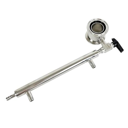 جهاز أخذ العينات 1.5 بوصة 38 مم Flange50.5mm مع مكثف وصمام كروي 1/4 بوصة، وحدة الارتجاع للتقطير، SS304 in Saudi Arabia
