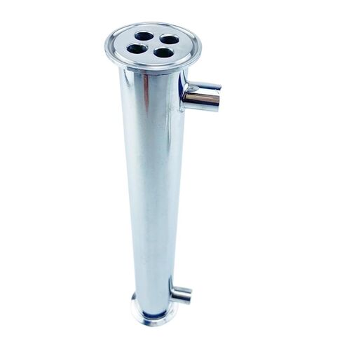 1.5"(38mm) OD50.5, Dephlegmator/Distillation Condenser,1/4"FNPT,4 Pipes Inside ID 8mm,Lenght 300mm,Reflux,SS304 in Saudi Arabia